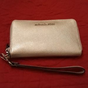 Michael Kors Silver Wallet